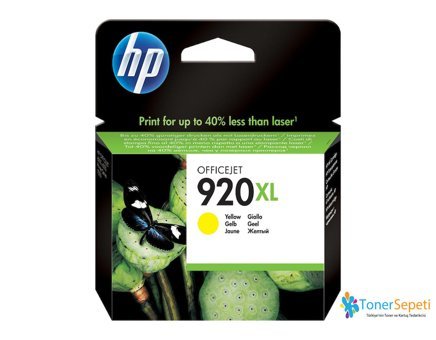 HP 920XL-CD974A Orijinal Sarı Mürekkep Kartuş