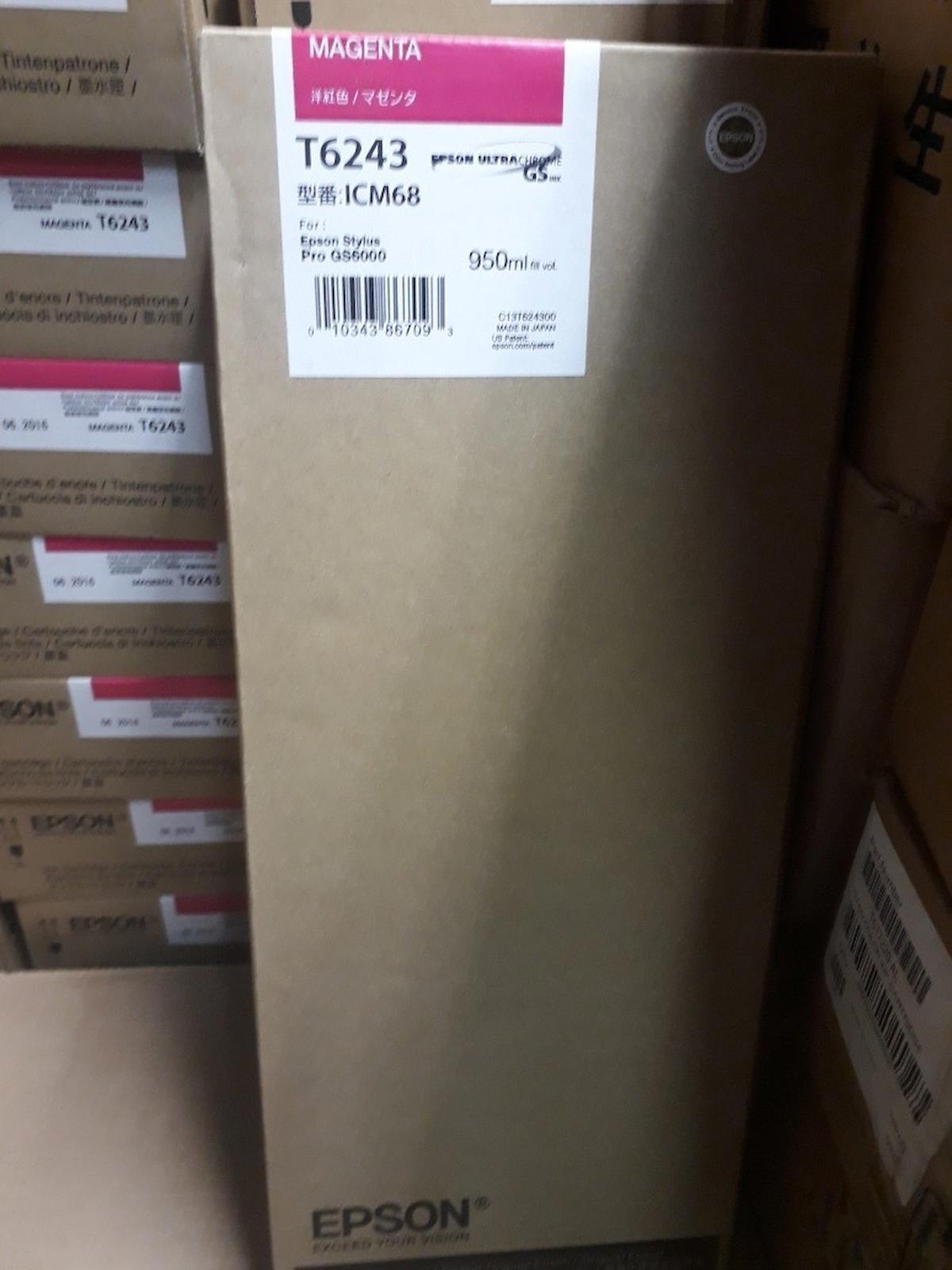 Epson T6243-C13T624300 Orijinal Kırmızı Mürekkep Kartuş