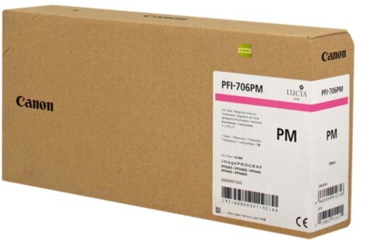 Canon PFI 706PM/6686B001 Orijinal Kırmızı Mürekkep Kartuş