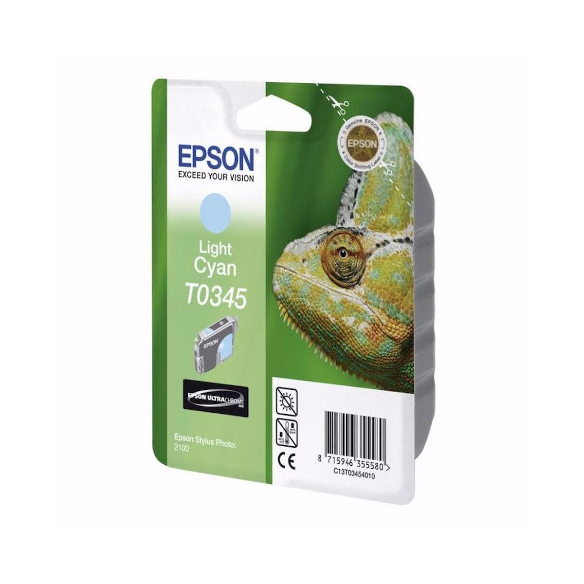Epson T0345-C13T03454020 Orijinal Mavi Mürekkep Kartuş