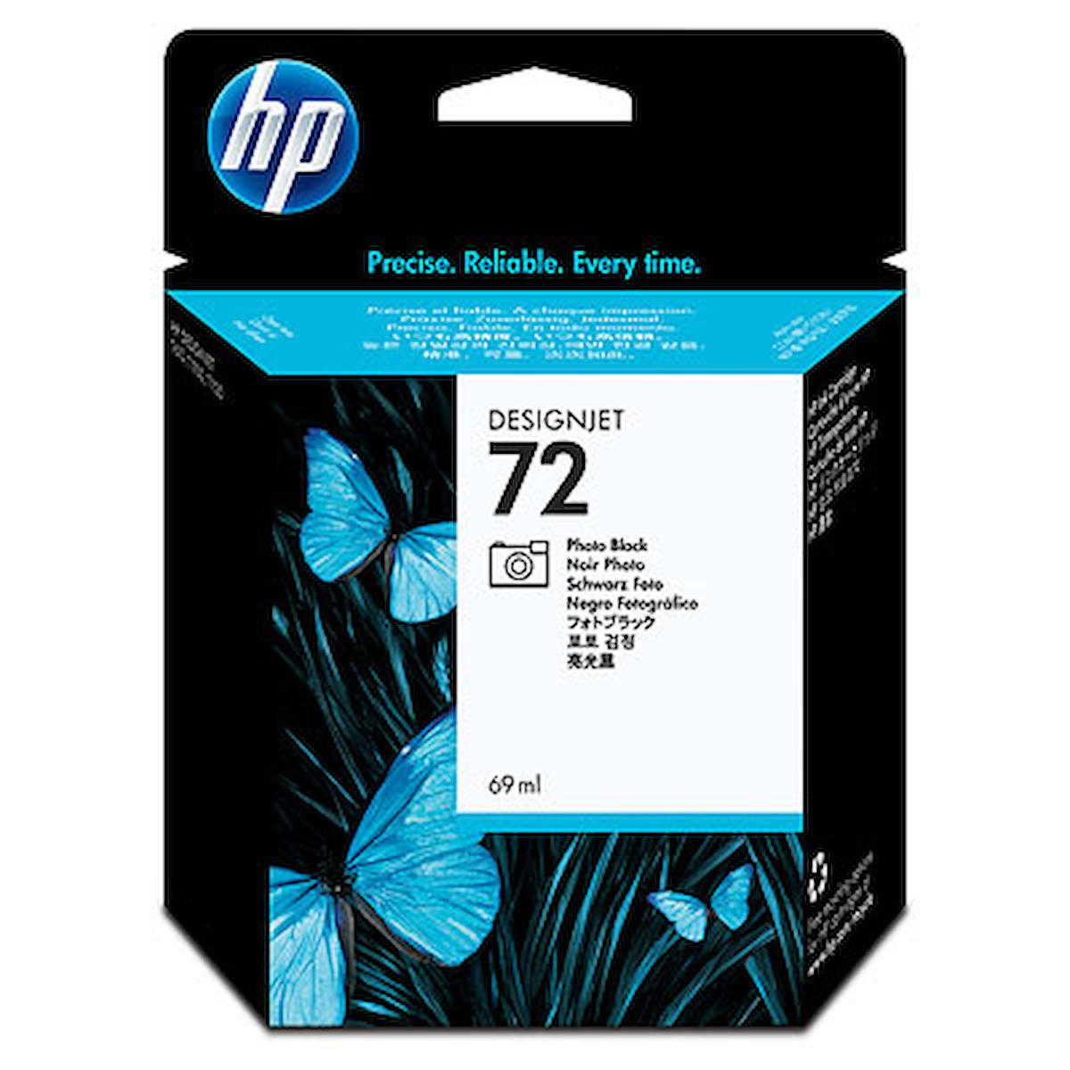 HP C93937A 72 Orijinal Siyah Mürekkep Kartuş