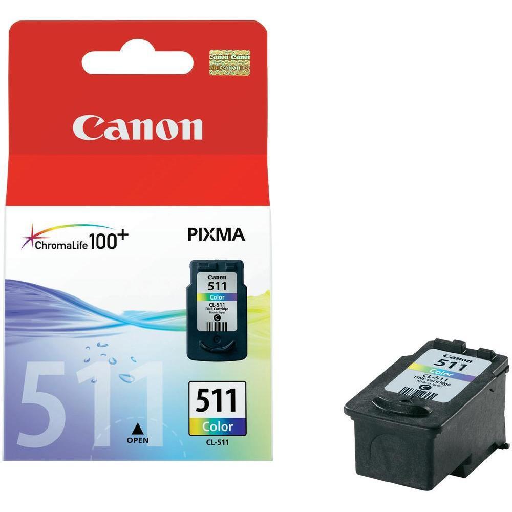 Canon 2972B007 CL-511 Orijinal Renkli Mürekkep Kartuş