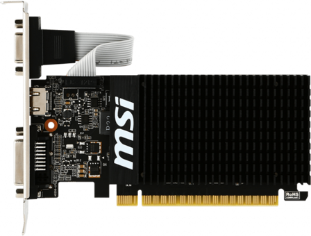 MSI GT 710 1 GB DDR3 PCI-Express 2.0 DirectX 12 64 bit Nvidia Ekran Kartı