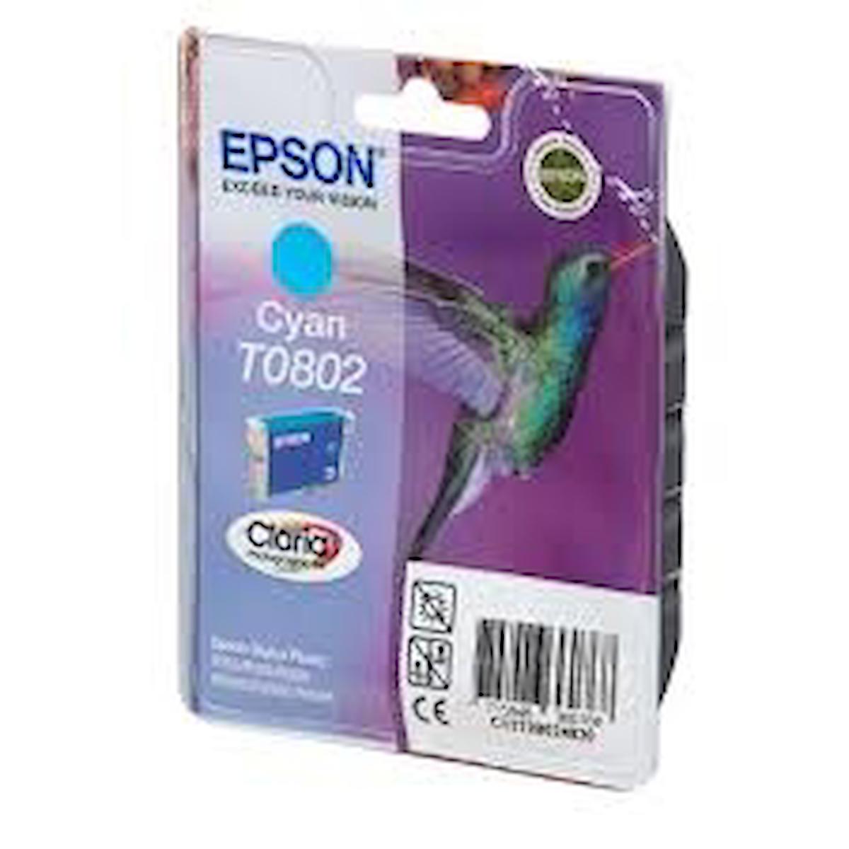 Epson R265/285/360/560 T08024021 Orijinal Mavi Mürekkep Kartuş