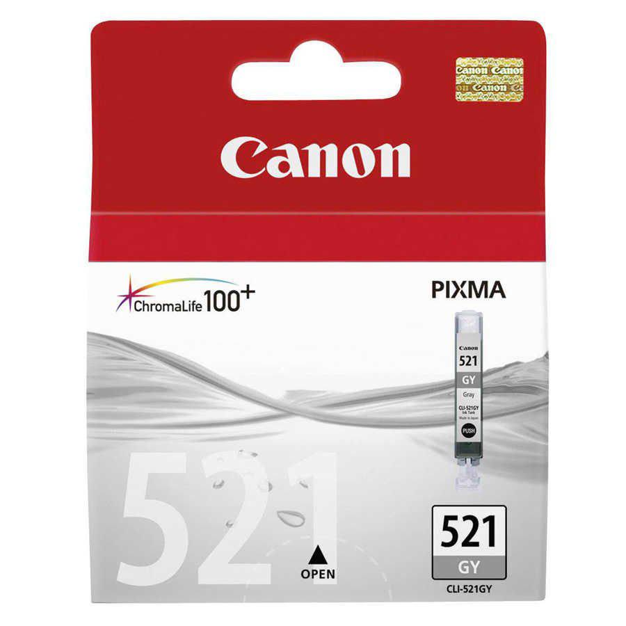 Canon CLI-521GY Orijinal Gri Mürekkep Kartuş