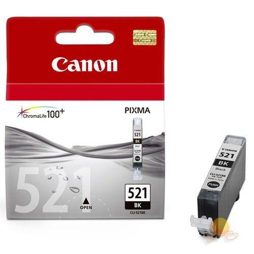 Canon CLI-521BK Orijinal Siyah Mürekkep Kartuş