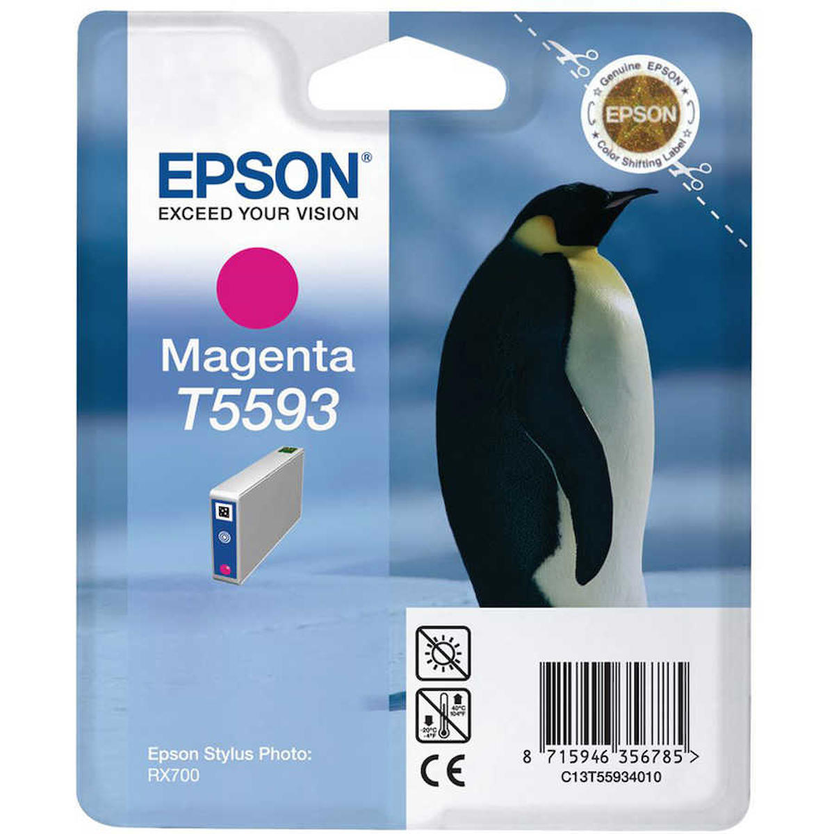 Epson T5593-C13T55934020 Orijinal Kırmızı Mürekkep Kartuş