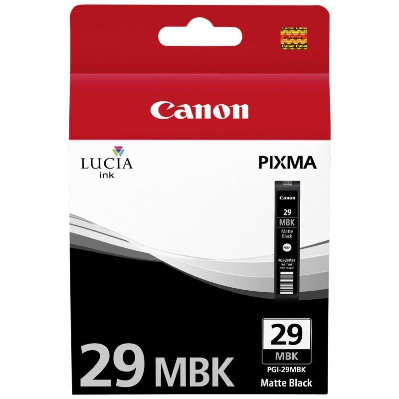 Canon PGI-29MBK Orijinal Mat Siyah Mürekkep Kartuş