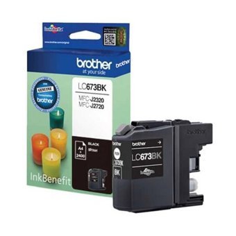 Brother LC673BK Orijinal Siyah Mürekkep Kartuş
