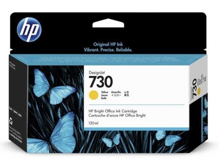 HP 730-P2V64A Orijinal Sarı Mürekkep Kartuş