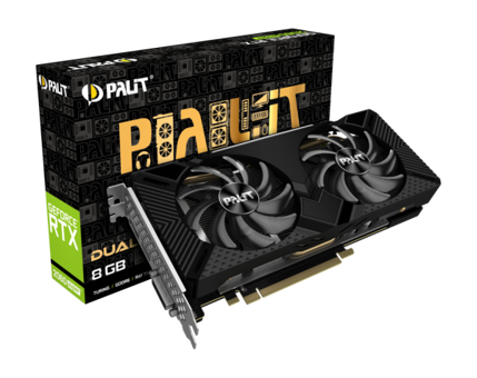 Palit RTX 2060 Super Dual 8 GB GDDR6 PCI-Express 3.0 DirectX 12 2 Fanlı 256 bit Masaüstü Nvidia Ekran Kartı