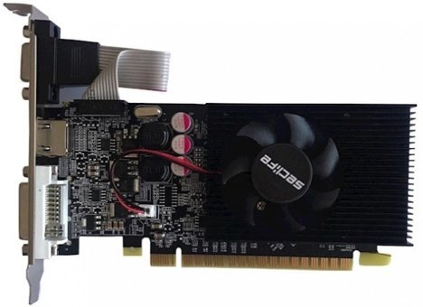 Seclife GT 610 LP 2 GB DDR3 PCI-Express 2.0 DirectX 11 1 Fanlı 64 bit Nvidia Ekran Kartı