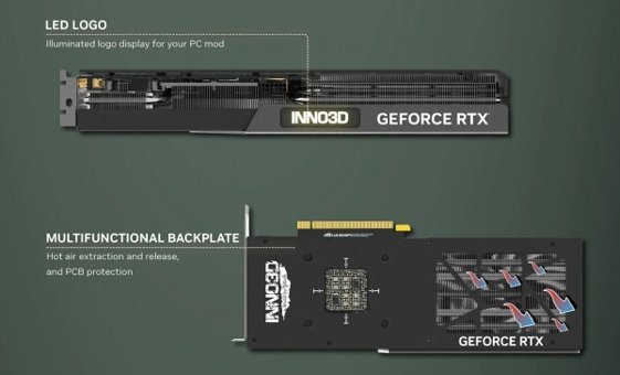 Inno3D RTX 4070 Tİ X3 12 GB GDDR6X PCI-Express 4.0 DirectX 12 UlTİmate 3 Fanlı 192 bit Nvidia Ekran Kartı