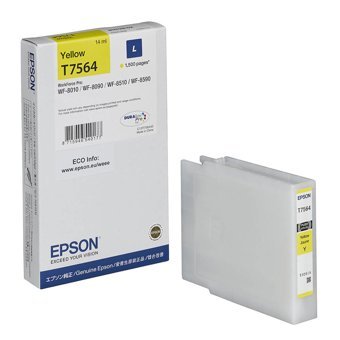 Epson T7564L Orijinal Sarı Mürekkep Kartuş