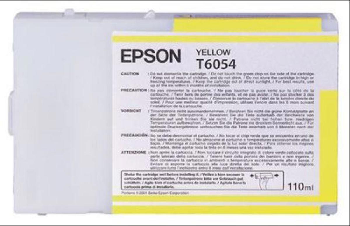 Epson T6054-T605400 Orijinal Sarı Mürekkep Kartuş