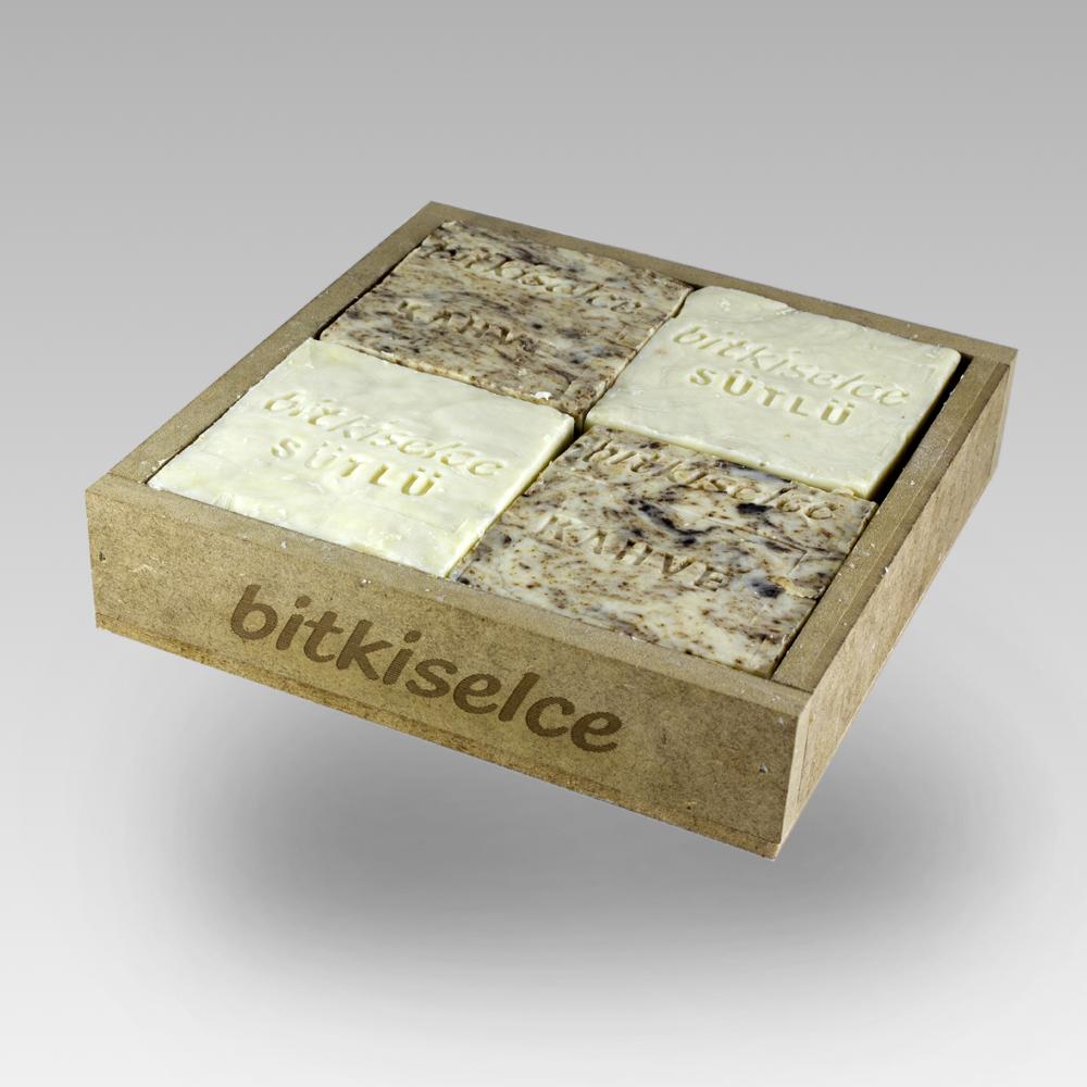 Bitkiselce Kahve Süt Sabun 450 gr