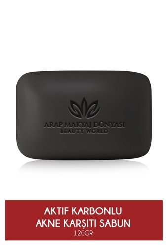 Arap Makyaj Dünyası Aktif Karbon Sabun 120 gr