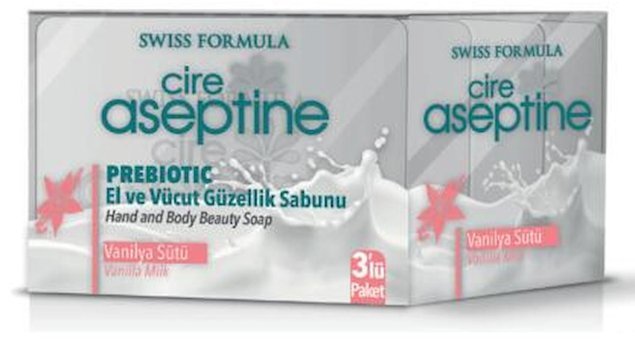 Cire Aseptine Vanilya Sütü Sabun 3x100 gr