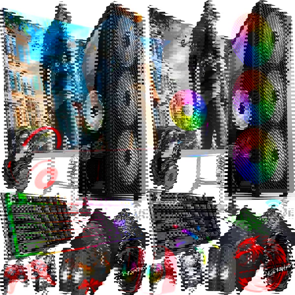 DTS Teknoloji GX296 Paylaşımlı UHD Graphics Ekran Kartlı Intel Core i5 3470 16 GB DDR3 1 TB SSD 24 inç FULL HD FreeDos Masaüstü Oyuncu Bilgisayarı