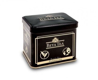 Beta Tea Darjeeling Metal Kutu Dökme Çay 250 gr