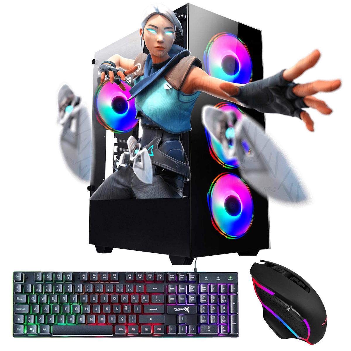 Oleas GM224 Harici GeForce RTX 2060 Ekran Kartlı Intel Core i5 10400F 8 GB DDR4 512 GB SSD FreeDos Masaüstü Oyuncu Bilgisayarı