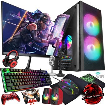 OEM GX275 Paylaşımlı UHD Graphics Ekran Kartlı Intel Core i5 3470 16 GB DDR3 512 GB SSD 22 inç FULL HD FreeDos Masaüstü Oyuncu Bilgisayarı