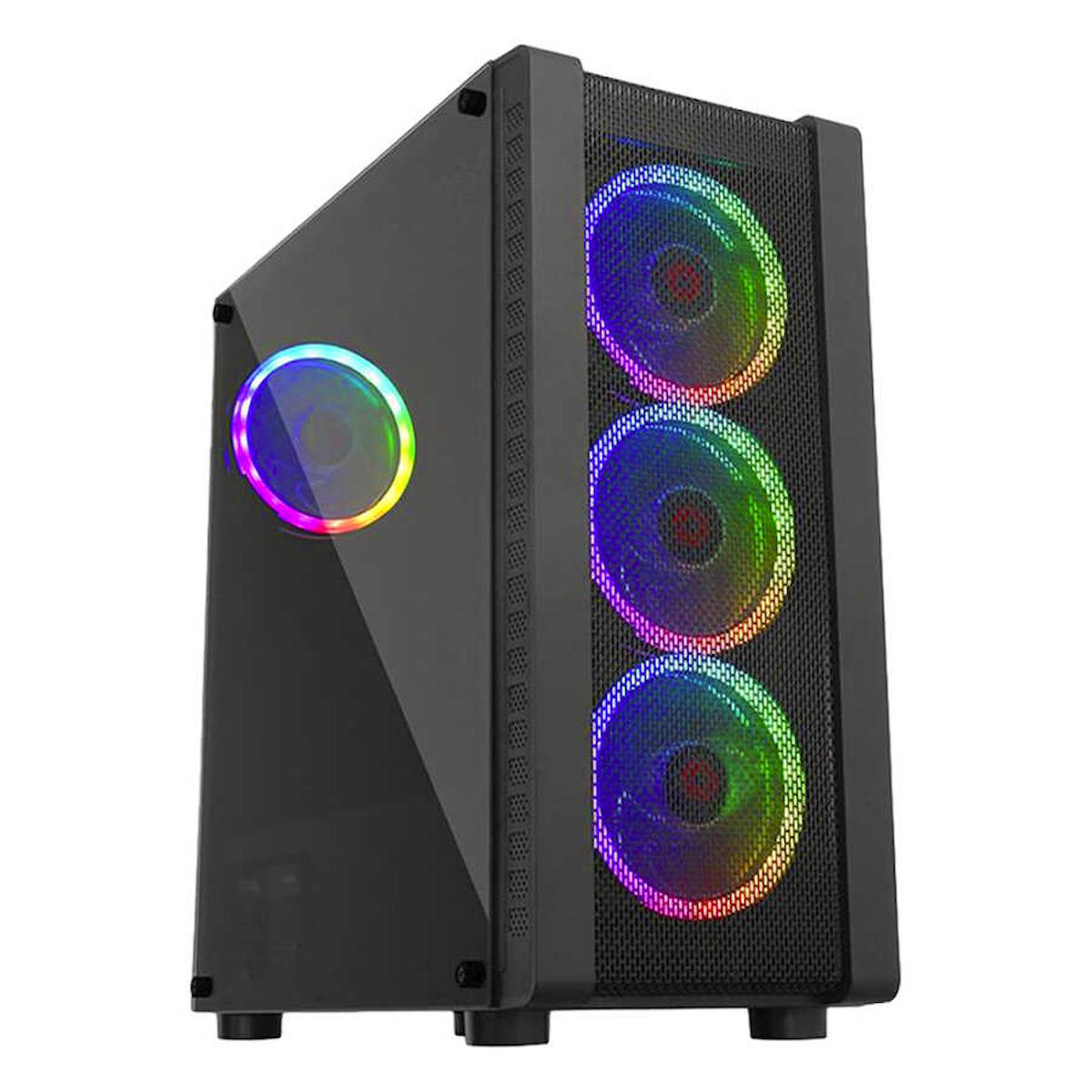 Dragos DRx4408 Harici Radeon R7 240 Ekran Kartlı Intel Core i3 6100 16 GB DDR5 256 GB SSD FreeDos Masaüstü Oyuncu Bilgisayarı
