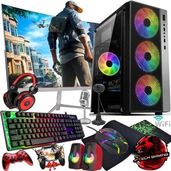 OEM GX294 Paylaşımlı UHD Graphics Ekran Kartlı Intel Core i5 3470 16 GB DDR3 256 GB SSD 24 inç FULL HD FreeDos Masaüstü Oyuncu Bilgisayarı