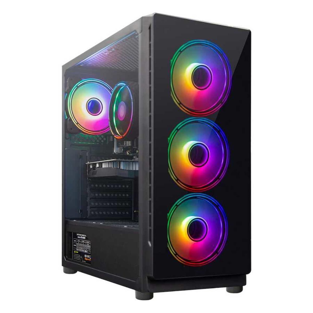 Turbox Tx3086 Harici GeForce GTX 750 Ti Ekran Kartlı Intel Core i7 3770 16 GB DDR3 256 GB SSD FreeDos Masaüstü Oyuncu Bilgisayarı