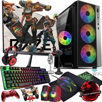 OEM GX222 Paylaşımlı UHD Graphics Ekran Kartlı Intel Core i5 2400 16 GB DDR3 256 GB SSD 19 inç FULL HD (4K) FreeDos Masaüstü Oyuncu Bilgisayarı