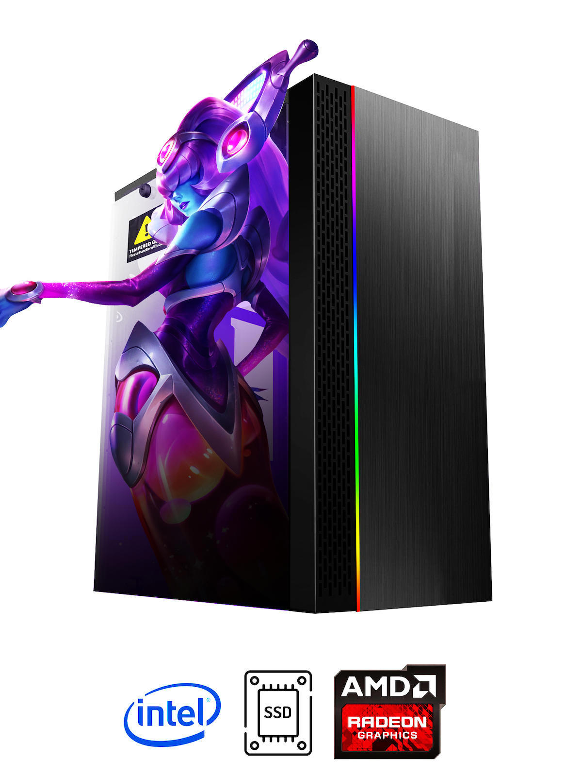 Ramtech DG225 X5660 Harici Radeon R7 240 Ekran Kartlı Intel Xeon X5660 32 GB DDR3 256 GB SSD FreeDos Masaüstü Oyuncu Bilgisayarı