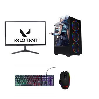 Oleas GM232 Harici Radeon RX 550 Ekran Kartlı Intel Core 2600 16 GB DDR3 256 GB SSD 21.5 inç FULL HD FreeDos Masaüstü Oyuncu Bilgisayarı