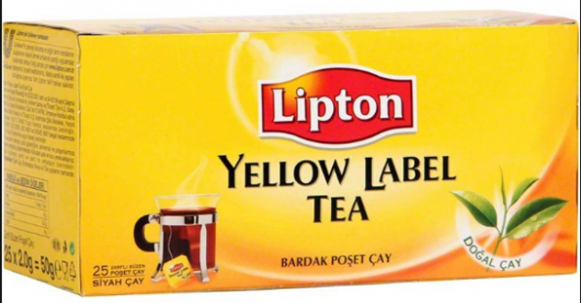 Lipton Yellow Label Sallama Çay 25 Adet