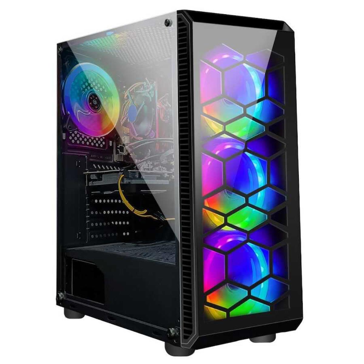 Turbox Tx964 Harici Radeon R7 240 Ekran Kartlı Intel Core i5 3470 16 GB DDR3 256 GB SSD FreeDos Masaüstü Oyuncu Bilgisayarı