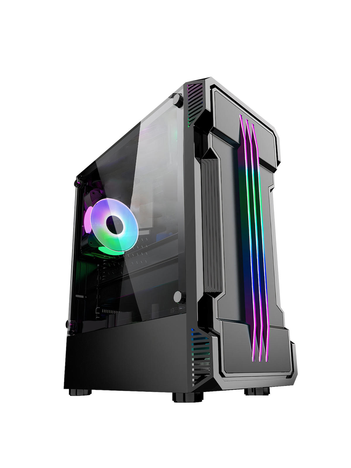 Ramtech BFSTAFF Plus Harici Radeon R7 240 Ekran Kartlı Intel Core i5 3740 16 GB DDR3 240 GB SSD 24 inç FULL HD FreeDos Masaüstü Oyuncu Bilgisayarı