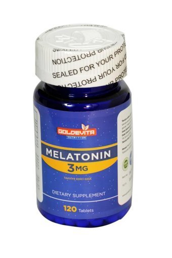 Goldevita Nutrition Melatonin Sade Unisex Vitamin 120 Tablet
