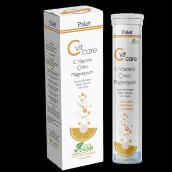 Palet Cvitcare Aromalı Unisex Vitamin 20 Tablet