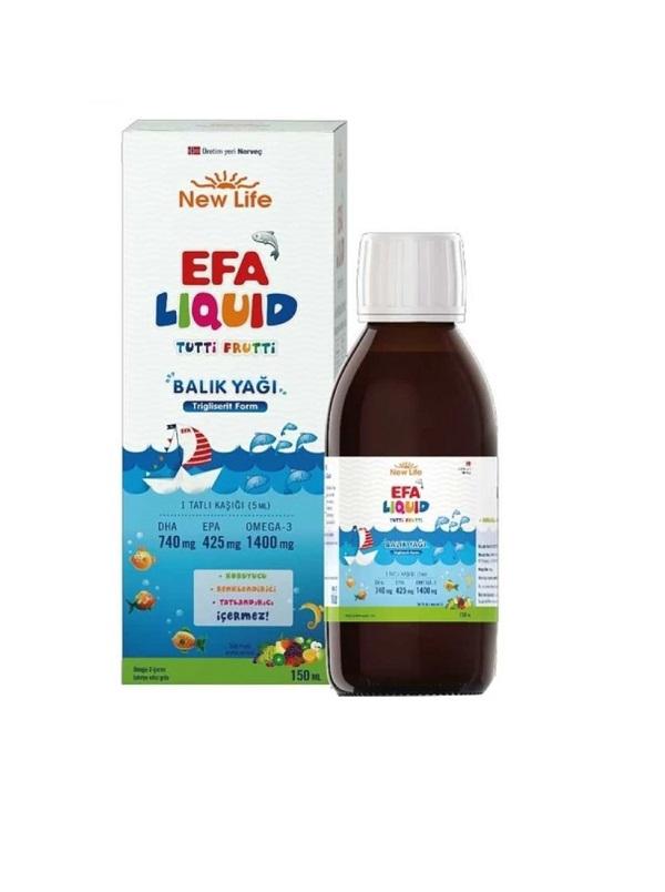Newlife Efa Liquid Aromalı Çocuk Vitamin 150 ml