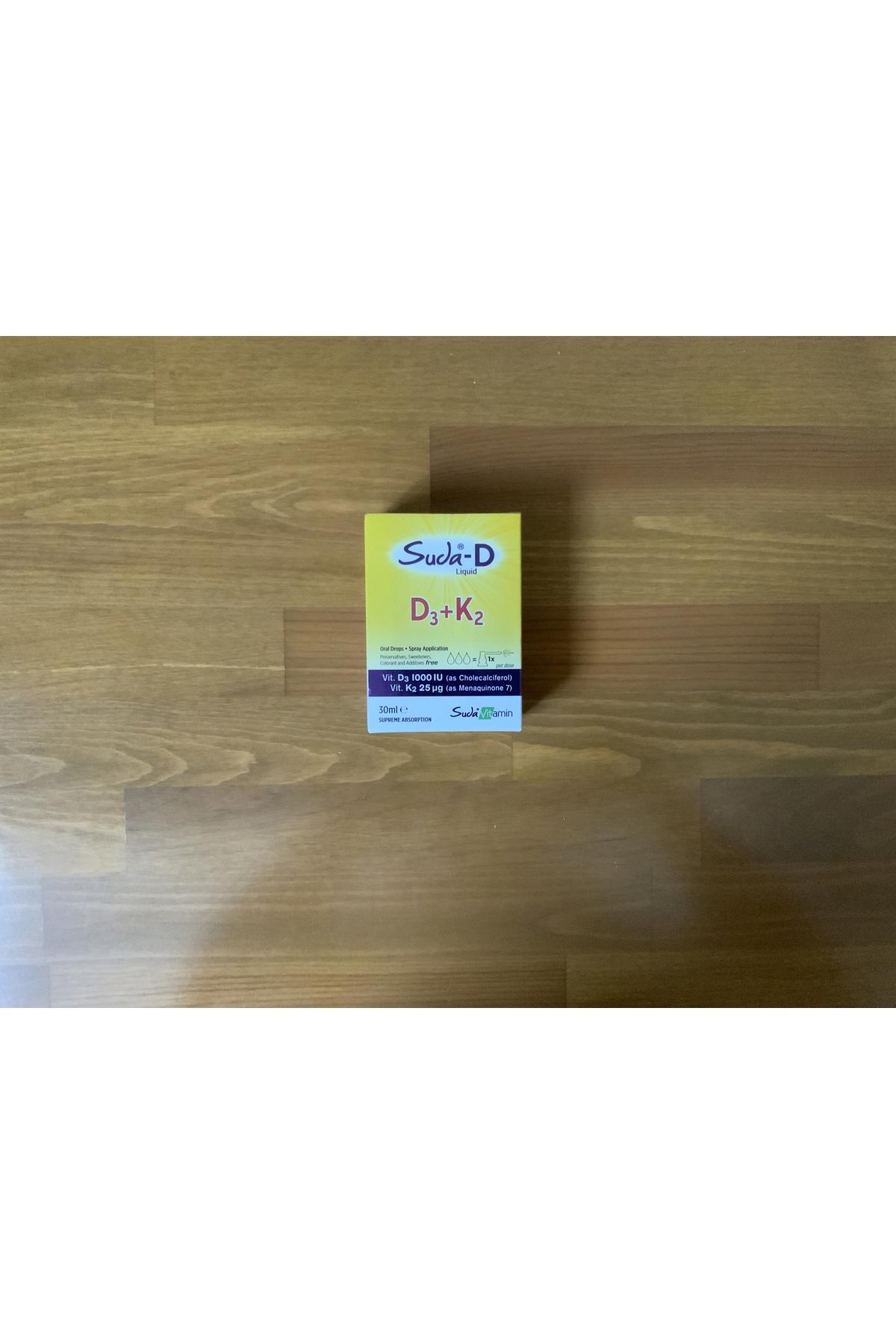 Suda Vitamin Aromasız Unisex Vitamin 30 ml