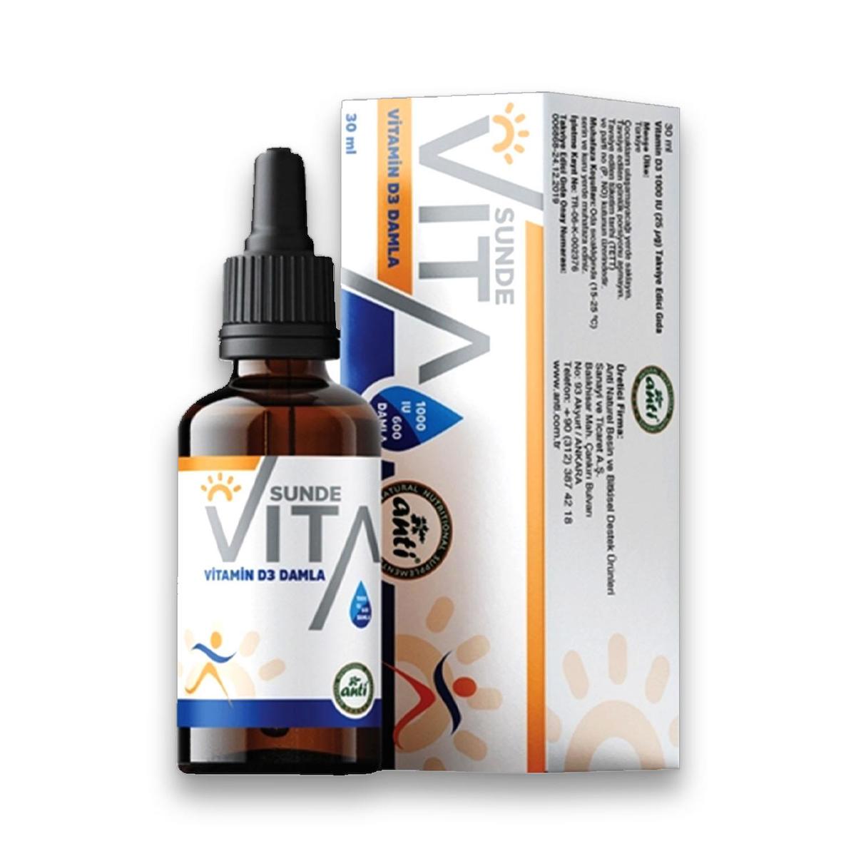 Anti Devita Sade Unisex Vitamin 30 ml