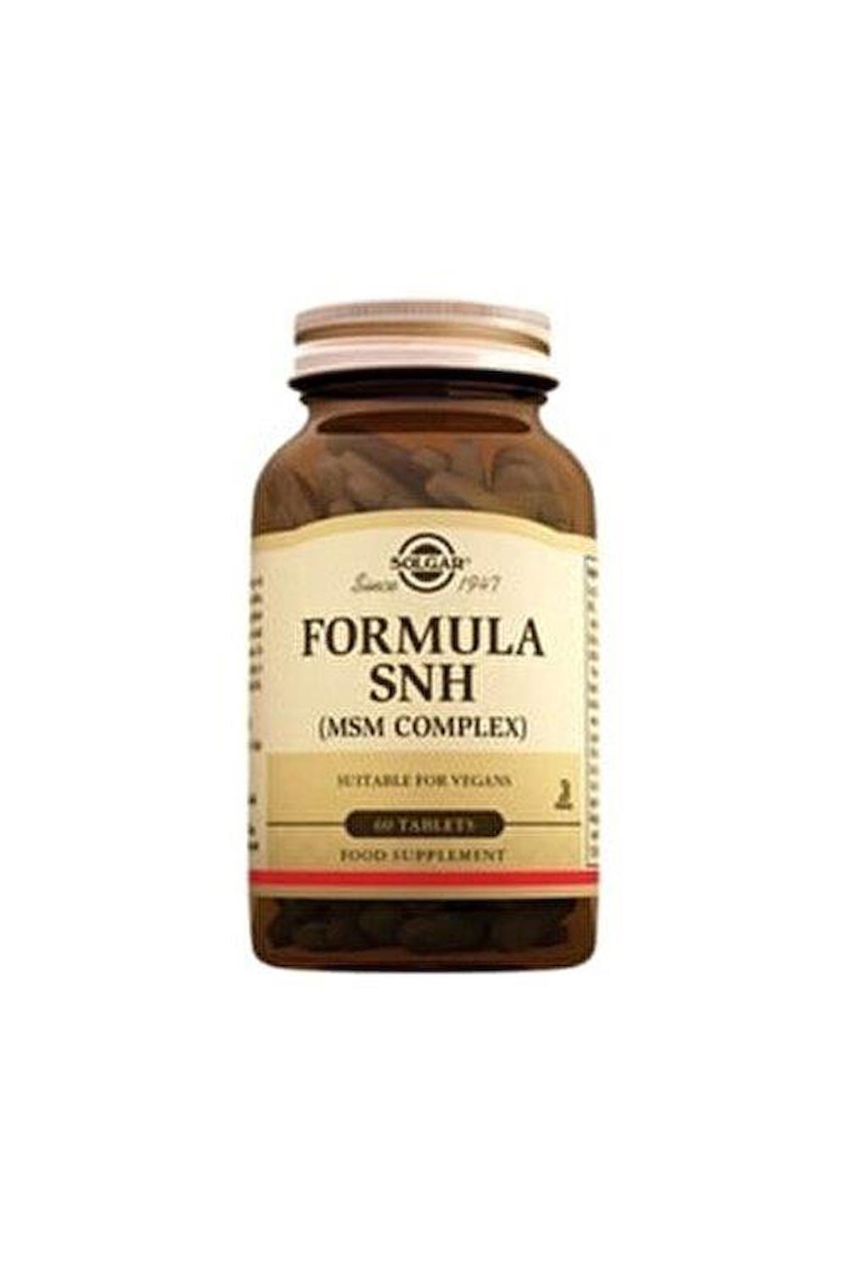 Solgar Formula Snh Sade Unisex Vitamin 60 Tablet