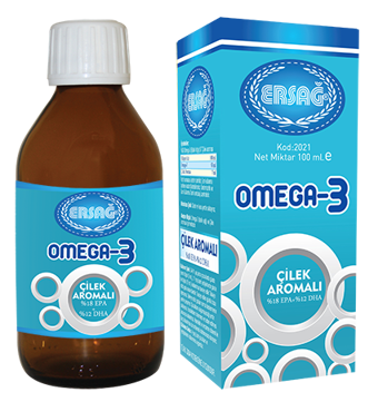 Ersağ Omega 3 Aromalı Çocuk - Yetişkin Vitamin 100 ml