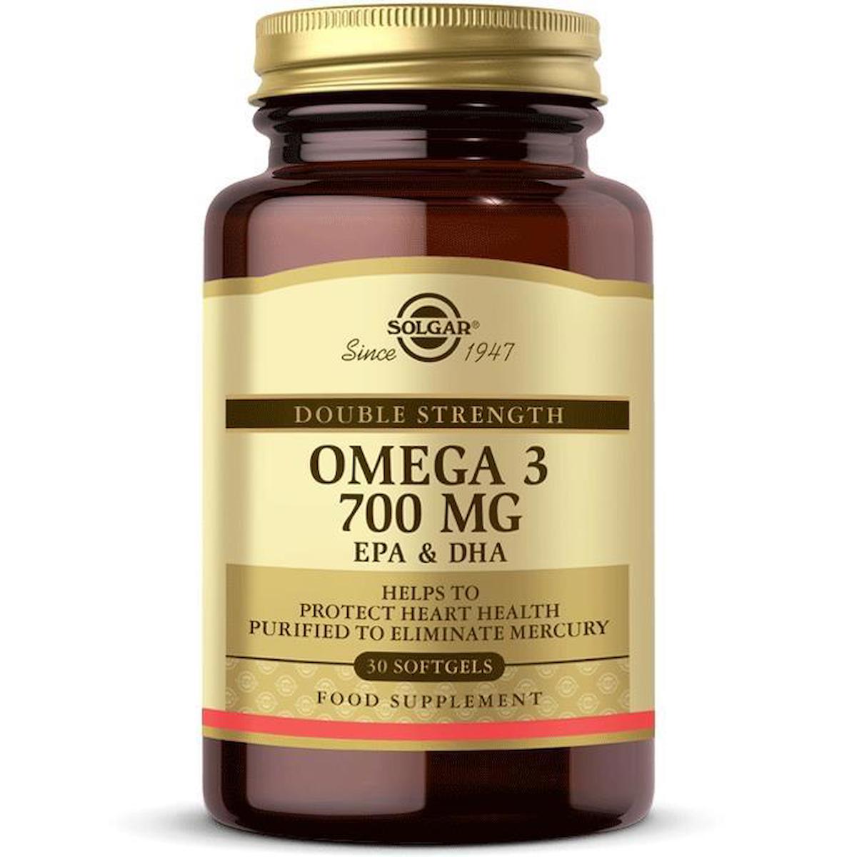Solgar Omega 3 Aromasız Unisex Vitamin 30 Kapsül