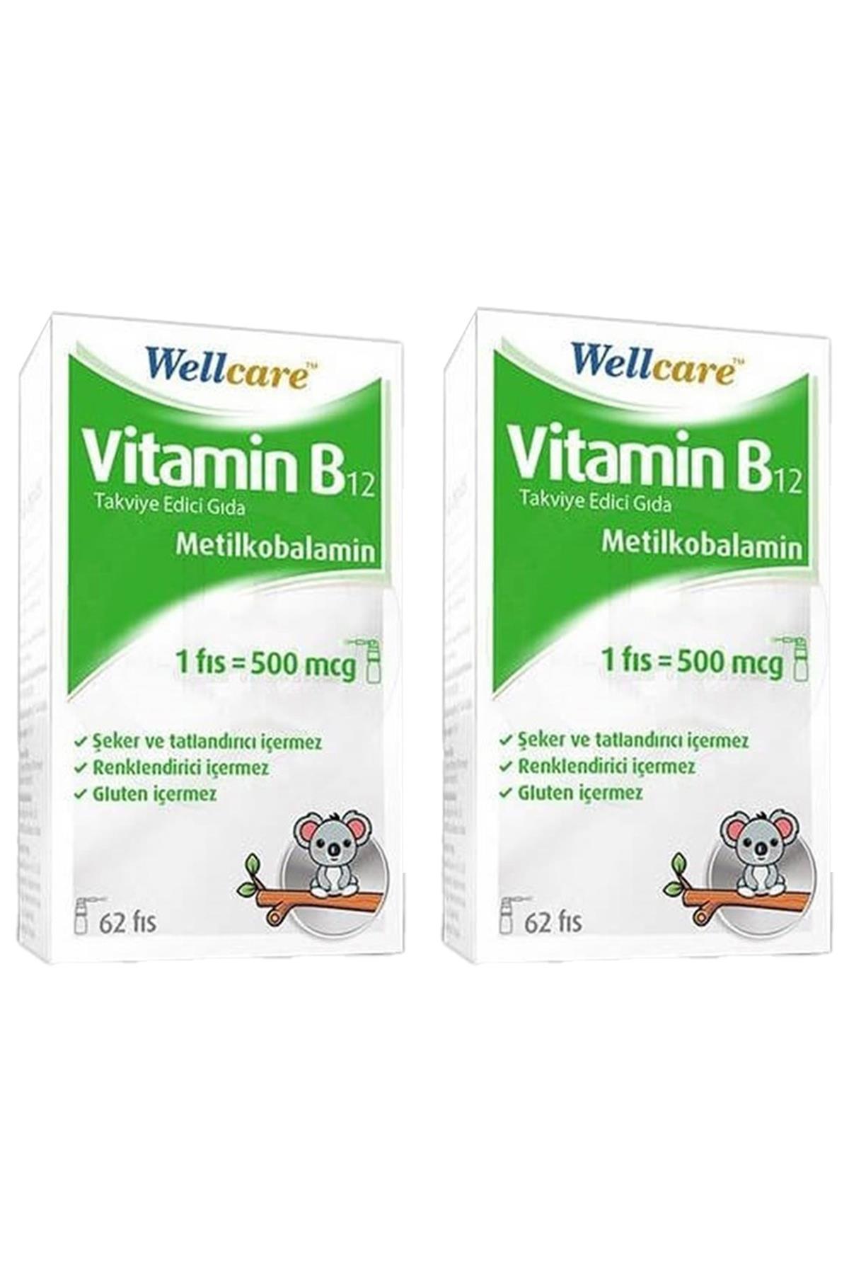 Wellcare Vitamin B Aromasız Unisex 2x5 ml