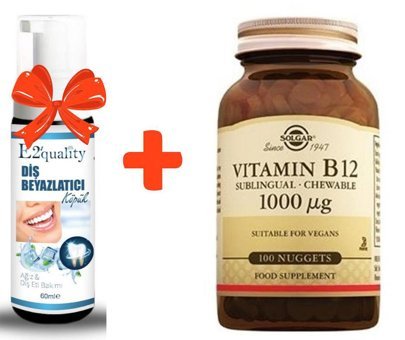 Fırat Kozmetik E2'Quality Sade Unisex Vitamin 100 Tablet