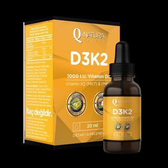 Q Natura Series D3 Vitamini Aromalı Unisex 20 ml