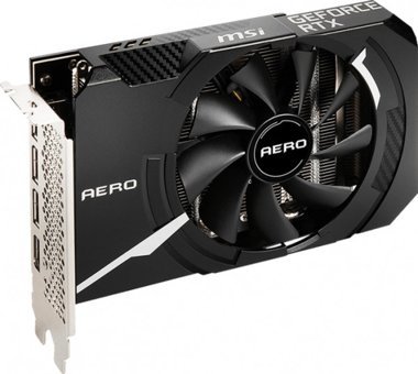 MSI RTX 3050 Aero ITX OC 8 GB GDDR6 PCI-Express 4.0 DirectX 12 UlTİmate 1 Fanlı 128 bit Masaüstü Nvidia Ekran Kartı