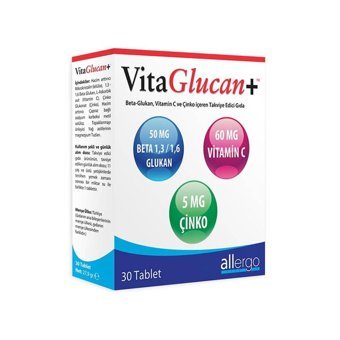 Vita Glucan Aromasız Unisex Vitamin 30 Kapsül