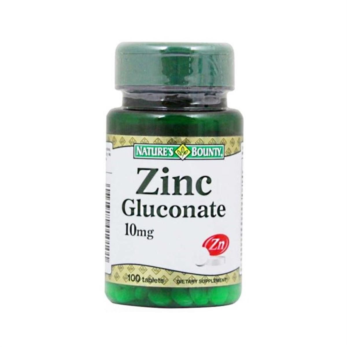Nature'S Zinc Aromasız Unisex Vitamin 100 Tablet