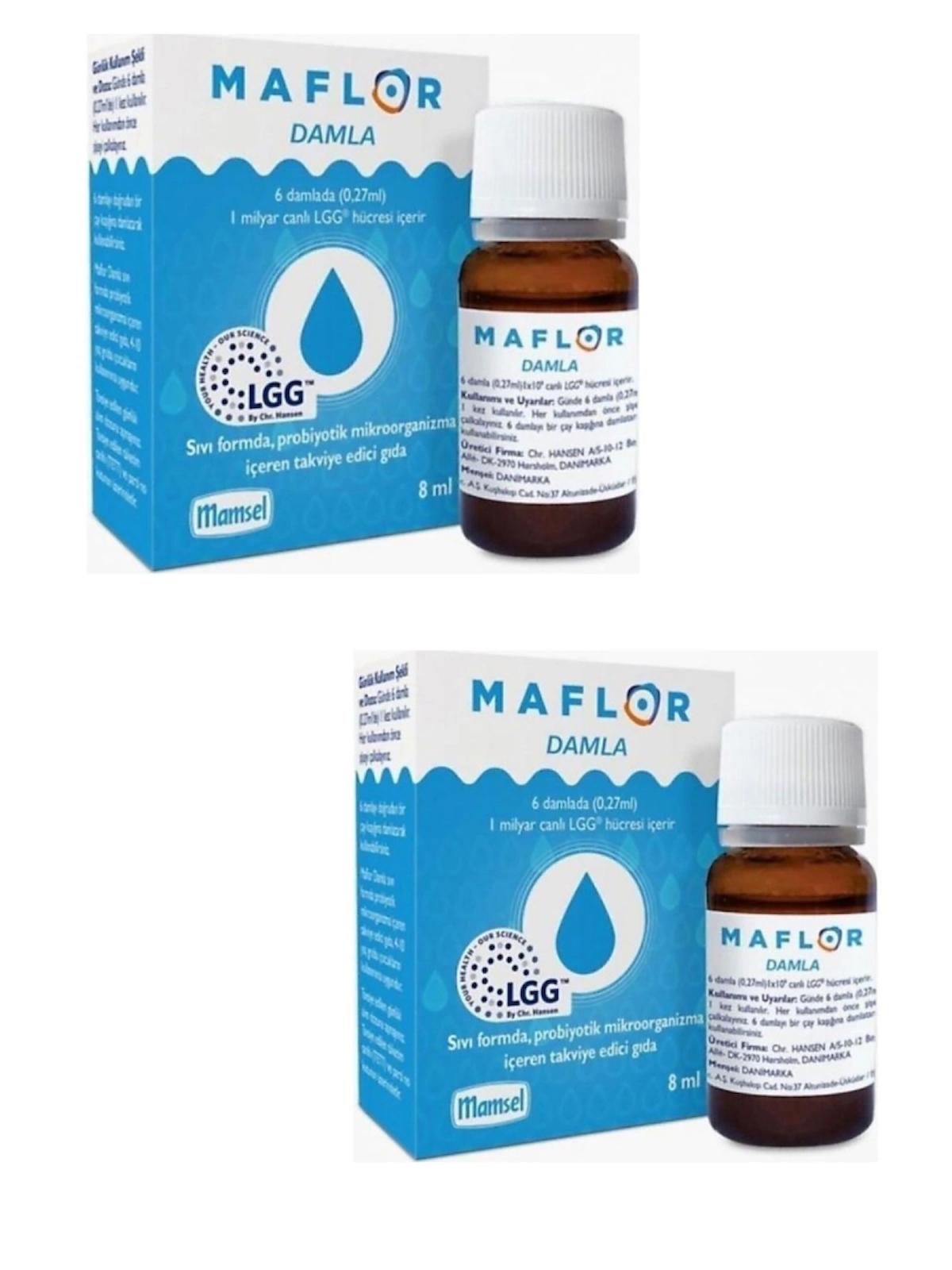 Mamsel Aromasız Unisex Vitamin 2x8 ml